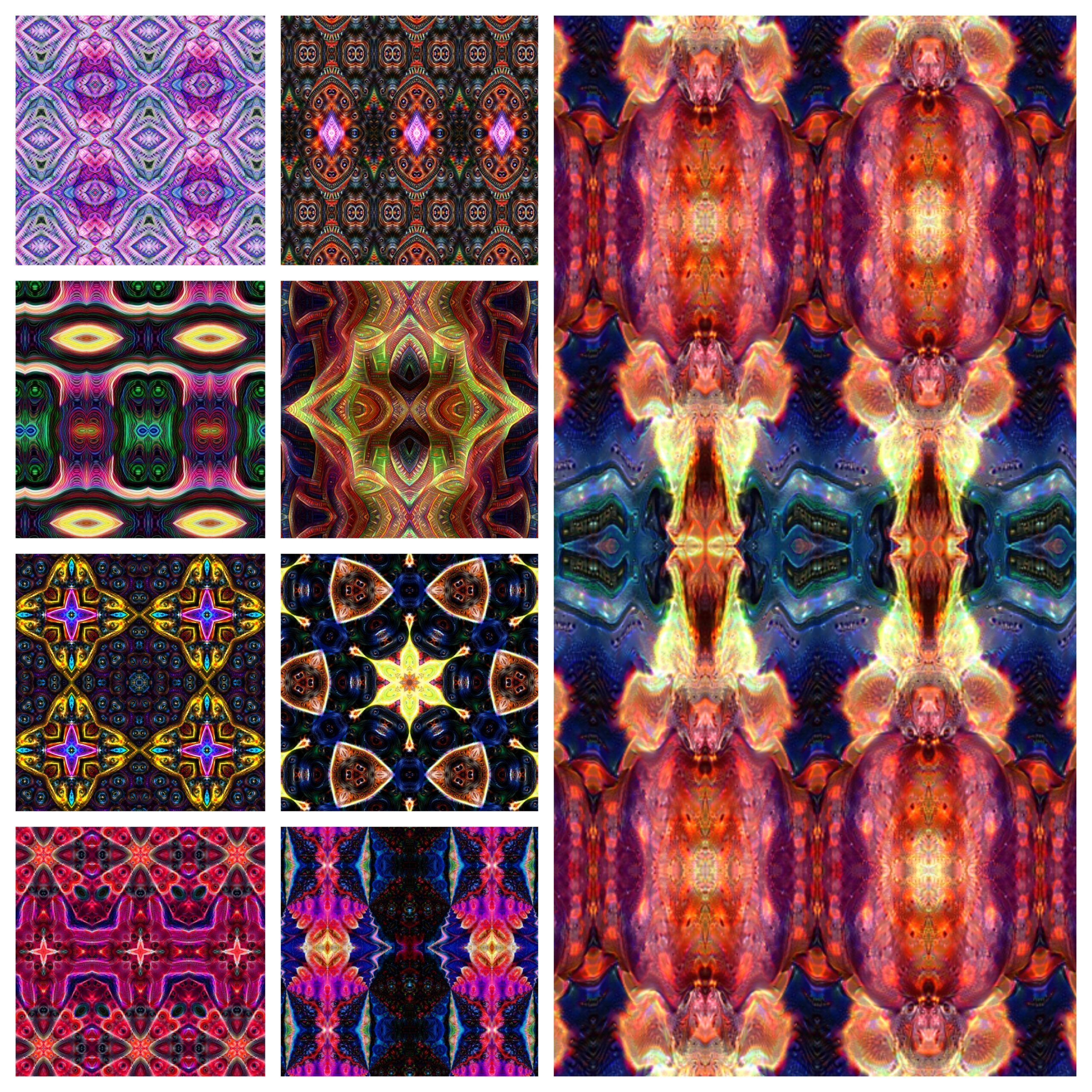 4217 Kaleidoscopic Humanoids