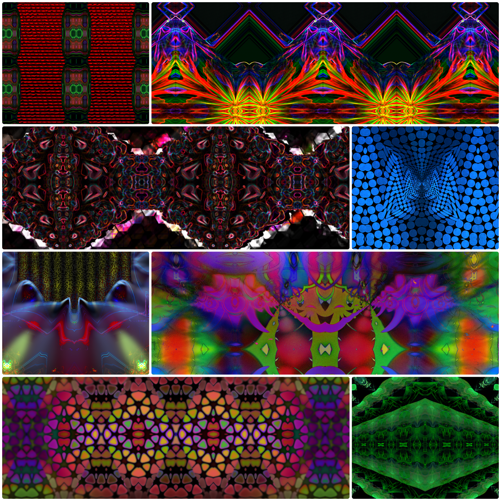 11818 Kaleidoscopic Humanoids